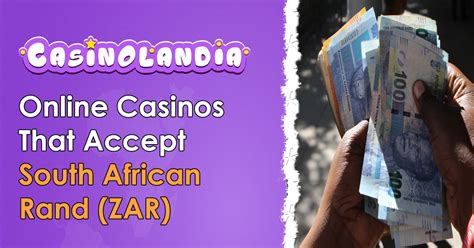 Top 5 Online Casinos with South African Rand (ZAR).